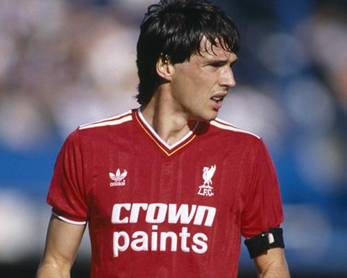 Liverpool captain Alan Hansen